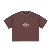 DISSECT VINTAGE WASHED BOXY T-SHIRT UME PURPLE