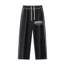 Dissect Clothing Sunfaded Edge Fleece Sweatpants Black in premium fleece with structured relaxed fit, sunfaded finish, refined edge detailing, and minimalist design.