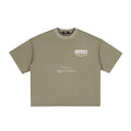 DISSECT VINTAGE WASHED BOXY REFINDED T-SHIRT GRAY GREEN