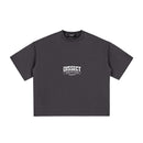 DISSECT VINTAGE WASHED BOXY T-SHIRT HAZE BLACK
