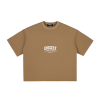 DISSECT VINTAGE WASHED BOXY SAND T-SHIRT