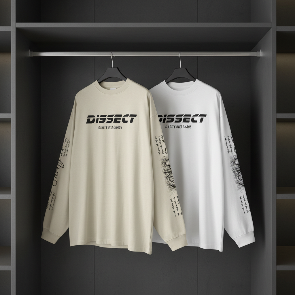 Dissect Long Sleeve Wardrobe Campaign Square