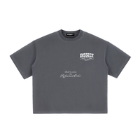 DISSECT VINTAGE REFINEMENT WASHED BOXY T-SHIRT HAZE GRAY